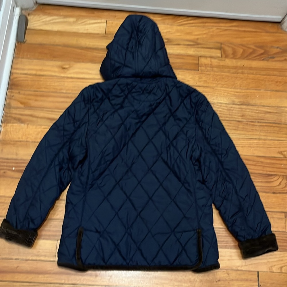 Polo by Ralph Lauren Blue Quilted Kids Jacket - Picture 8 of 10
